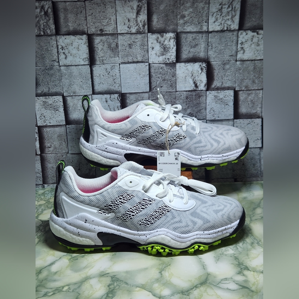 Adidas Golf CodeChaos 25 Atletic Women's Shoes Size 10  Lucid Lemon ID3448